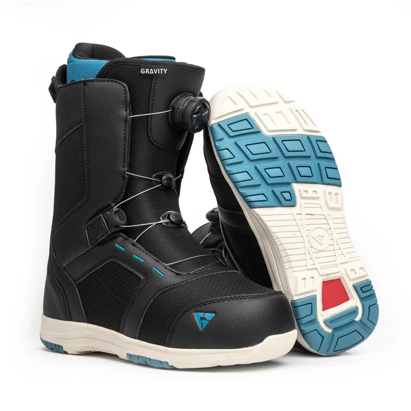 Atop Quick-Fit Steel Lace Buckle Snowboard Footwear Waterproof Wear-Resistant All-Mountain Comfortable Warm Snowboard Boots