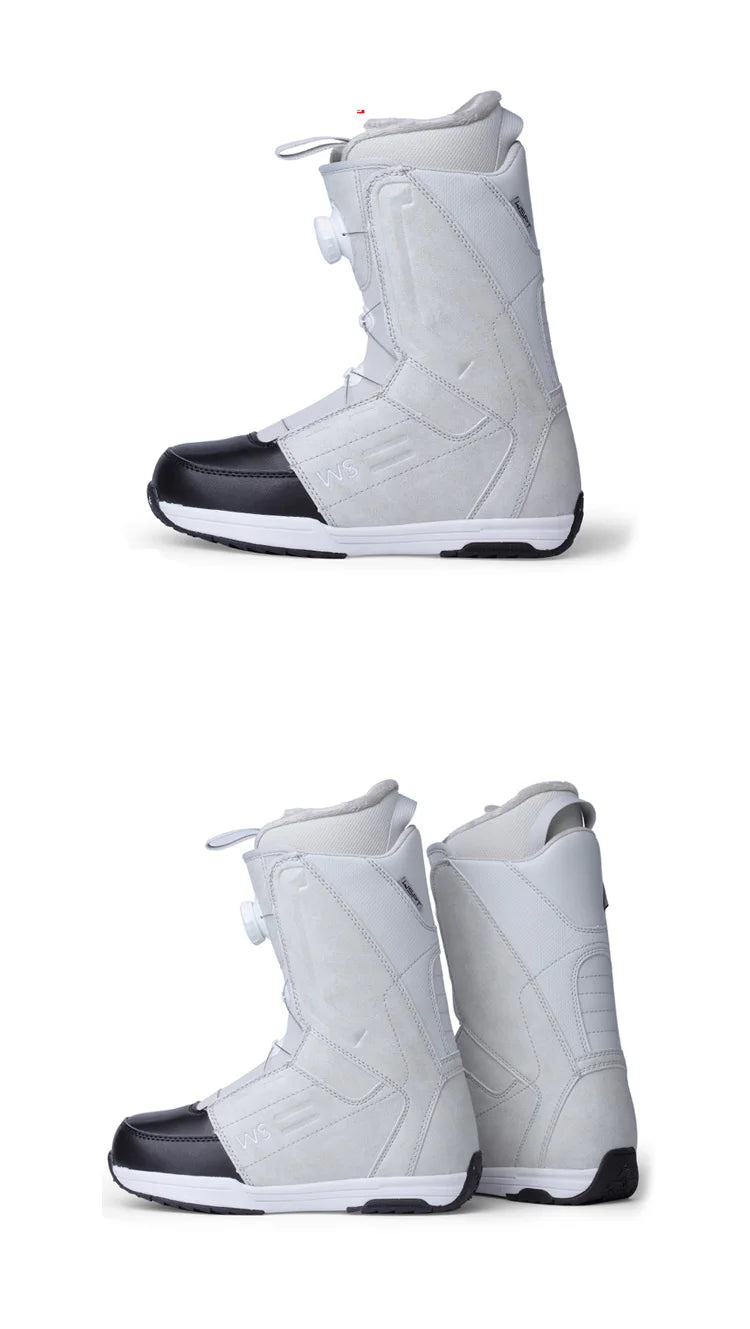 Custom Adult Winter Warm and Waterproof Snowboard Boot Outdoor Sports Snowboarding Shoes
