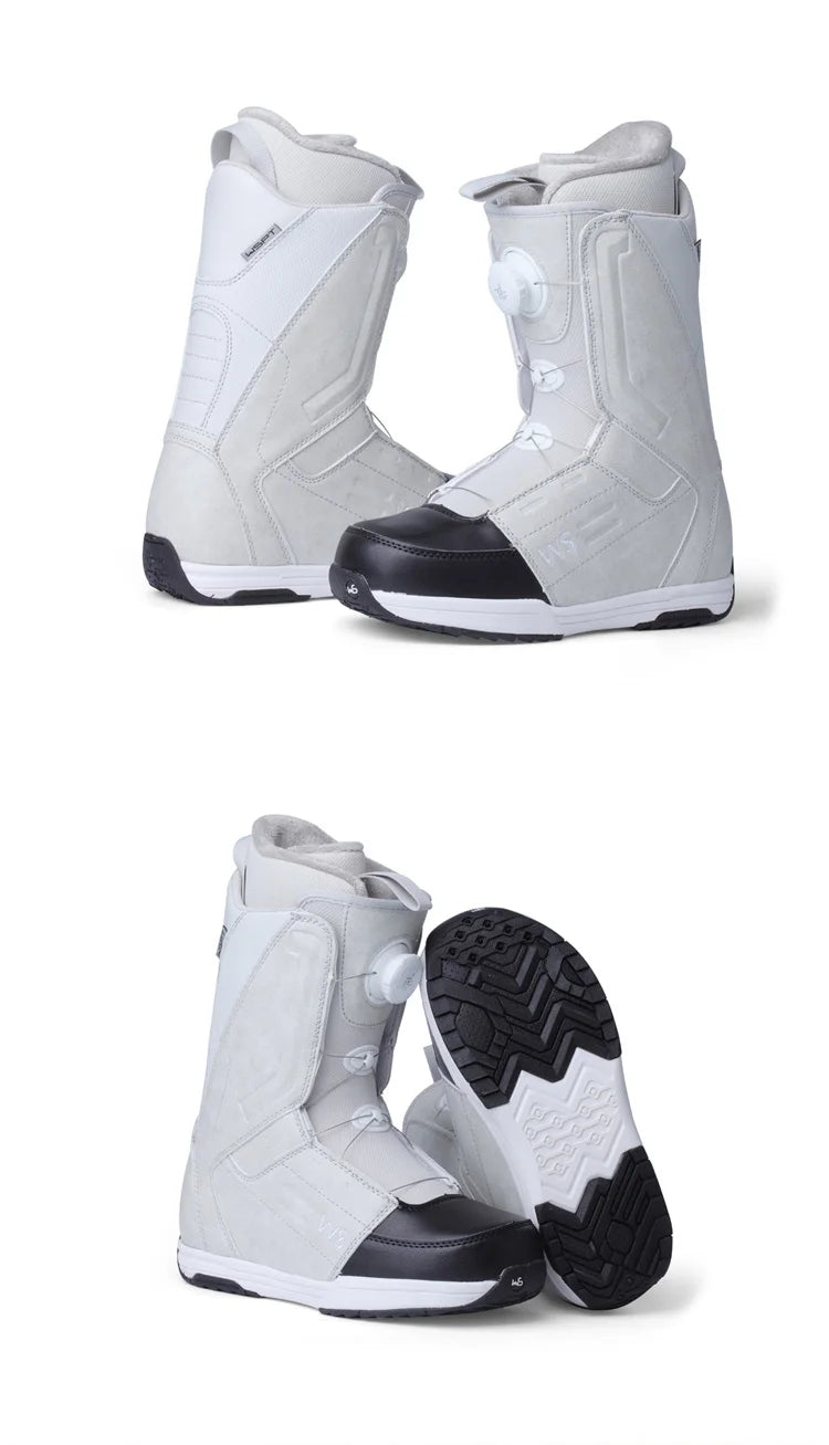 Custom Adult Winter Warm and Waterproof Snowboard Boot Outdoor Sports Snowboarding Shoes