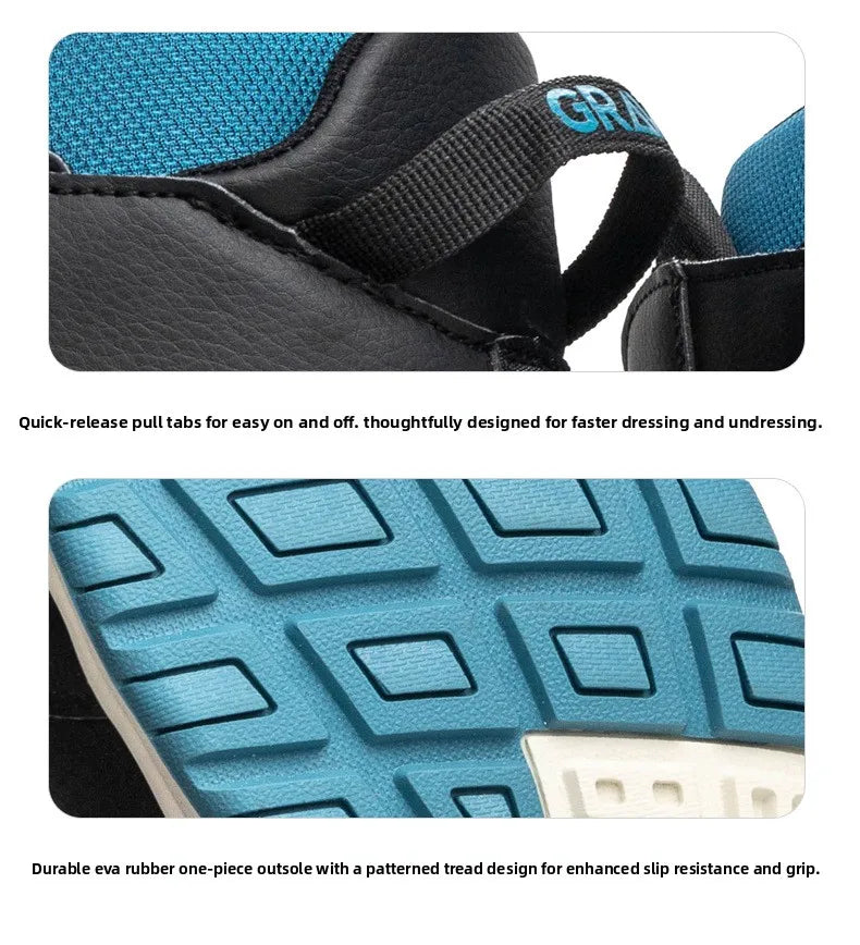 Atop Quick-Fit Steel Lace Buckle Snowboard Footwear Waterproof Wear-Resistant All-Mountain Comfortable Warm Snowboard Boots