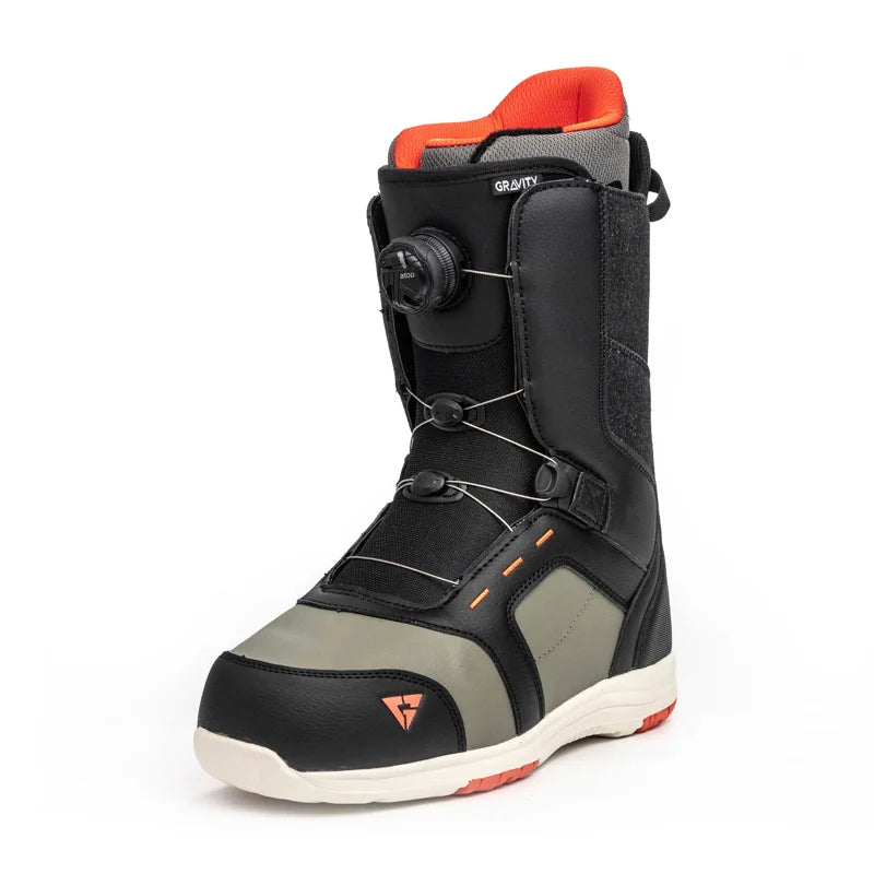 Atop Quick-Fit Steel Lace Buckle Snowboard Footwear Waterproof Wear-Resistant All-Mountain Comfortable Warm Snowboard Boots