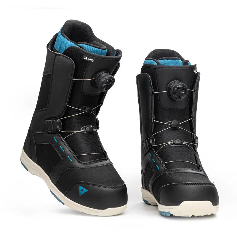 Atop Quick-Fit Steel Lace Buckle Snowboard Footwear Waterproof Wear-Resistant All-Mountain Comfortable Warm Snowboard Boots