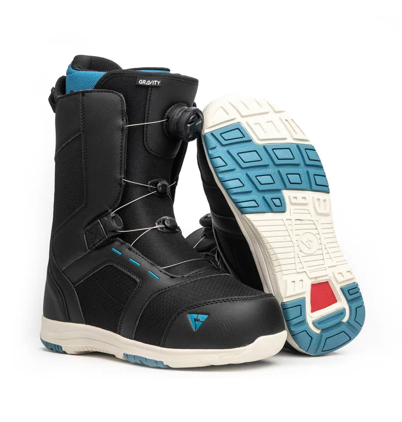 Atop Quick-Fit Steel Lace Buckle Snowboard Footwear Waterproof Wear-Resistant All-Mountain Comfortable Warm Snowboard Boots