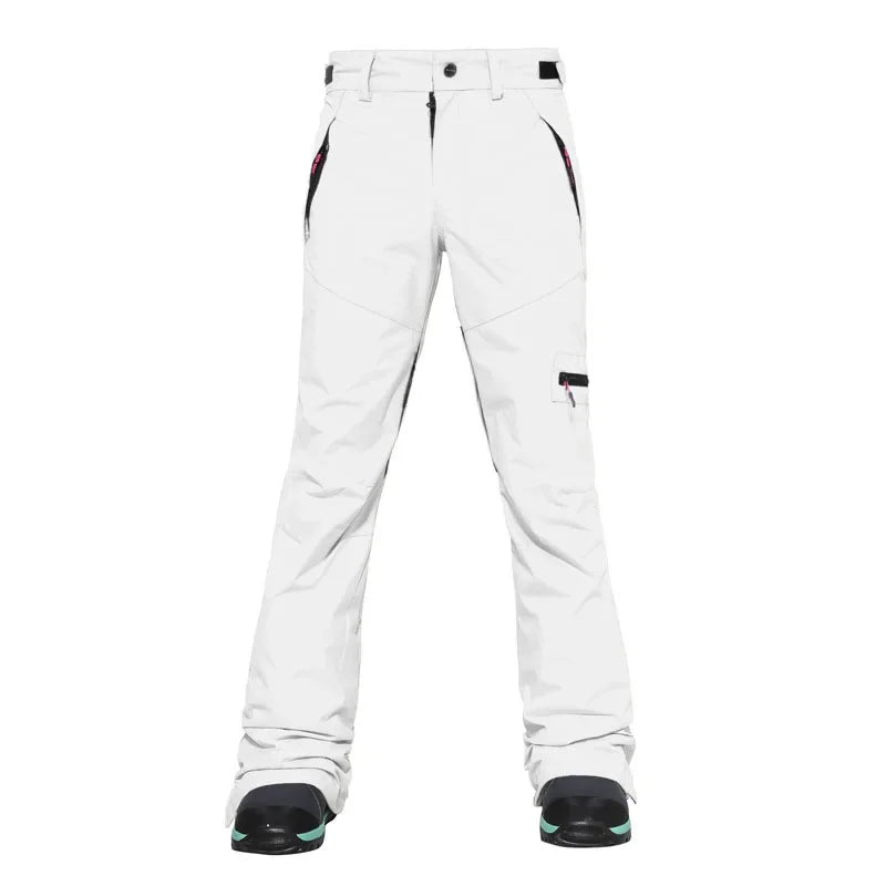 2024 New Ski Pants Women Pants Overalls Windproof Waterproof Ski Suits Men Mountain Snowboard Outdoor Hiking Ski Loose Trousers