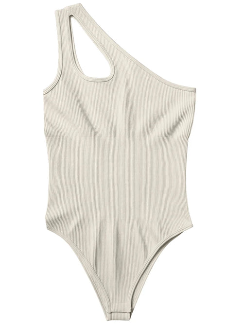 Women's Yoga Bodysuit Solid Color Sleeveless Sexy Fitness Workout