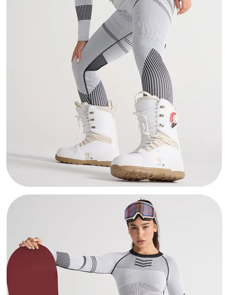 Ski Base Layer Set Men Women Thermal Quick Dry Moisture Wicking Compression Wear Winter Sports Outdoor Underwear Tops Bottoms