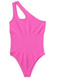 Women's Yoga Bodysuit Solid Color Sleeveless Sexy Fitness Workout
