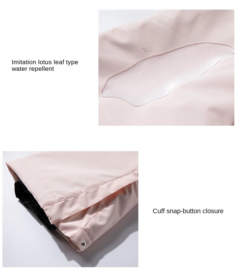 Men's and women's snowwear waterproof ski suit Snowboard suit Outdoor wear Winter jacket Winter couples sports warm ski suit