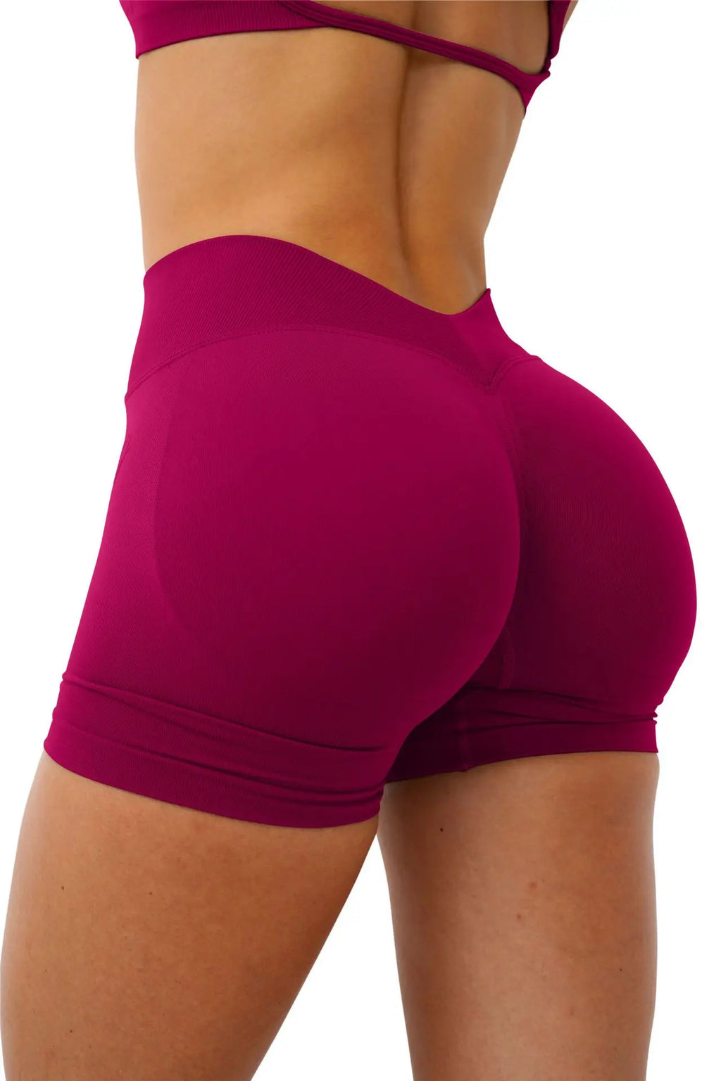 Short Gym Woman V Waist High Waist Fitness Training Yoga Clothing Running Butt Lifting Workout Leggings Cycling Sports Shorts