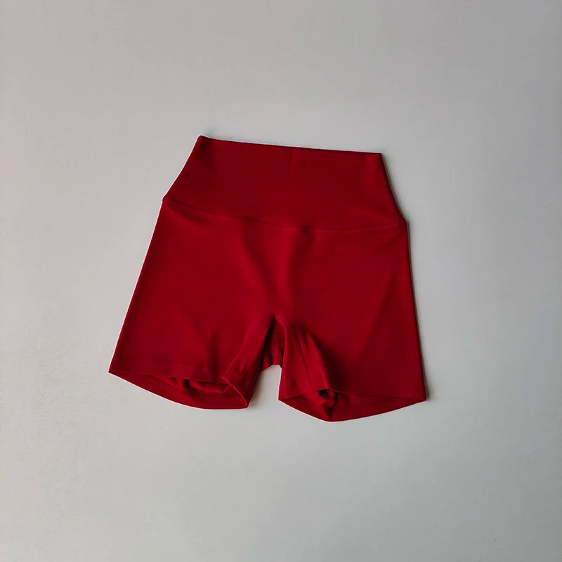 Yoga Gym Set Halter Top Set Yoga High Waist Shorts Set Backless Tights Bra Vest Seamless Stretch Ribbed Buttocks Lift Shorts Set