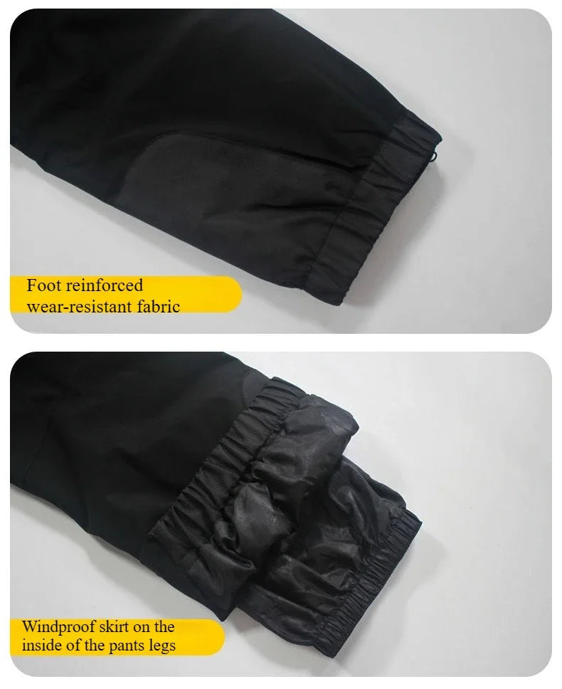 New Ski Pant Solid Snow  Women Windproof Waterproof Snow Pants Warm Breathable Thickened Winter Outdoor Snowboarding Trousers