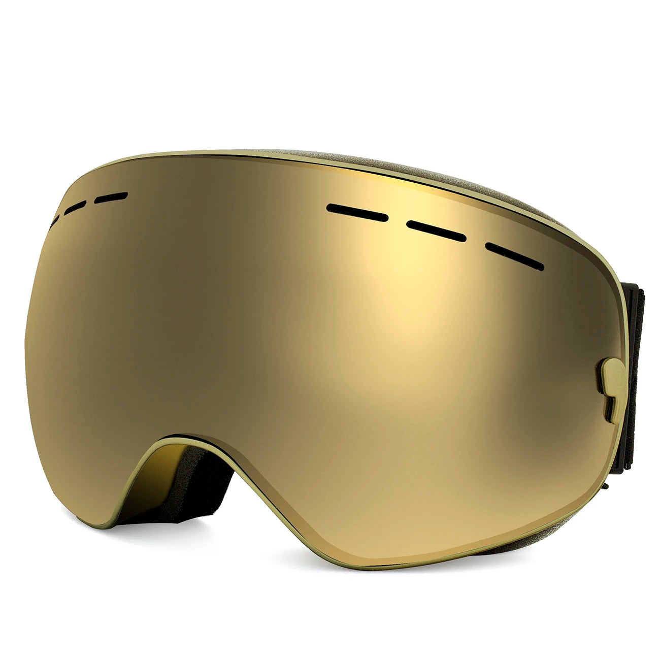 Ski Goggles,Winter Snow Sports Goggles with Anti-fog UV Protection for Men Women Youth Interchangeable Lens - Premium Goggles