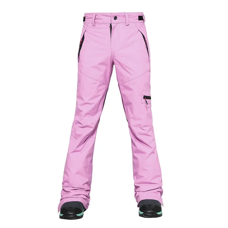 2024 New Ski Pants Women Pants Overalls Windproof Waterproof Ski Suits Men Mountain Snowboard Outdoor Hiking Ski Loose Trousers