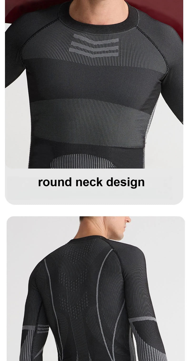 Ski Base Layer Set Men Women Thermal Quick Dry Moisture Wicking Compression Wear Winter Sports Outdoor Underwear Tops Bottoms