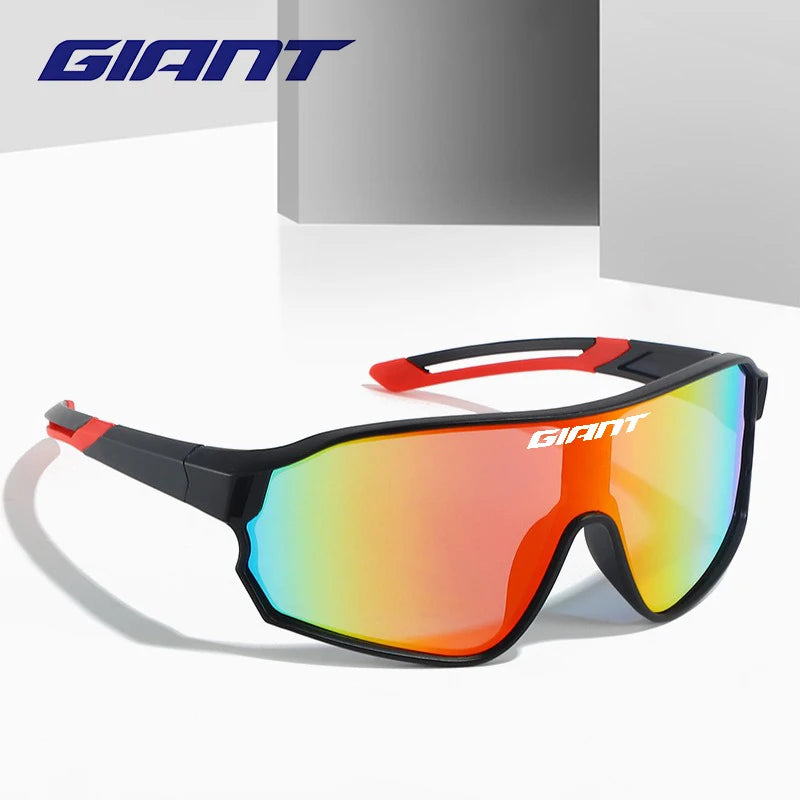GIANT Top Seller Cycling Glasses UV400 Anti Fog REVO Lenses HD Clarity CE/ANSI Certified Cateye Design MTB/Road Bike man women