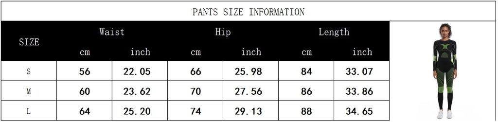 Women Skiwear Yoga Set Skiing Underwear Set Fitness Workout Thermal Gym Ski Snowboarding Running Yoga Exercise Suit Long Johns