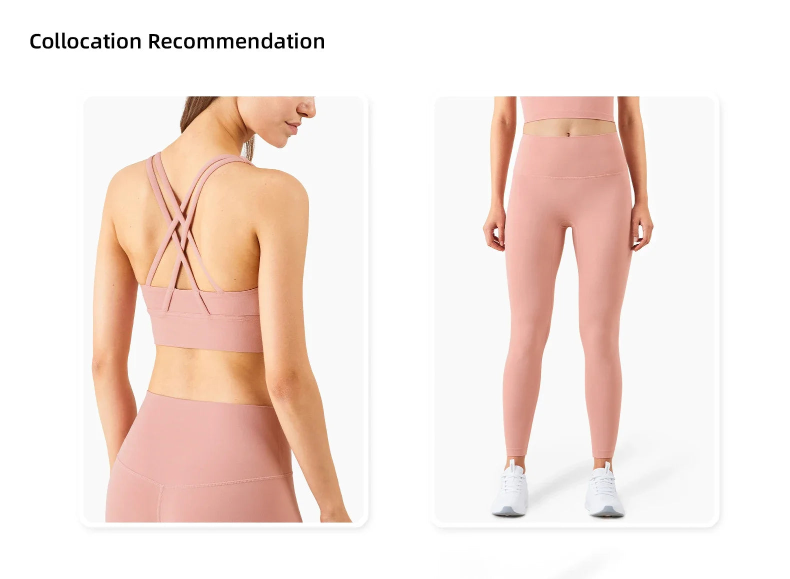 Summer New 2 Piece Yoga Clothes  Women's Tracksuit Athletic Cross Back Nylon Yoga Top Women Sports Bra Leggings Pilates Fitness