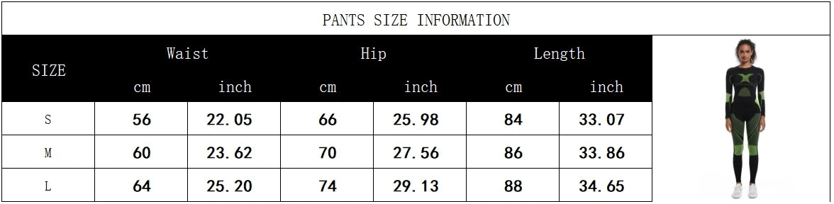 Women Skiwear Yoga Set Skiing Underwear Set Fitness Workout Thermal  Ski Snowboarding Running  Exercise Suit Long Johns