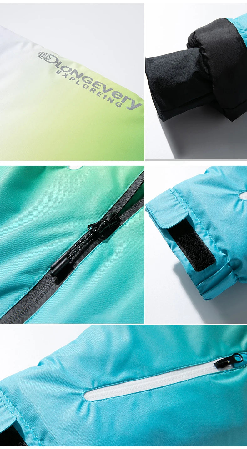 Men's and women's snowwear waterproof ski suit Snowboard suit Outdoor wear Winter jacket Winter couples sports warm ski suit