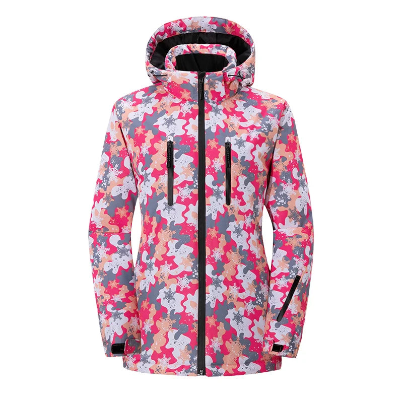 Men's and women's snowwear waterproof ski suit Snowboard suit Outdoor wear Winter jacket Winter couples sports warm ski suit