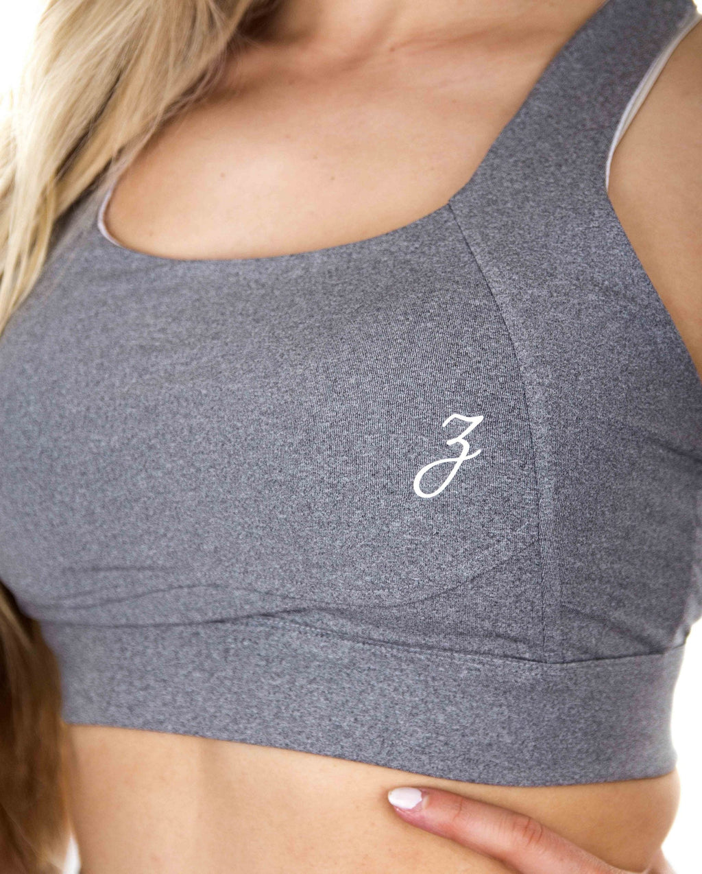Sports Bra Origin - grey - Damen Women Seamless